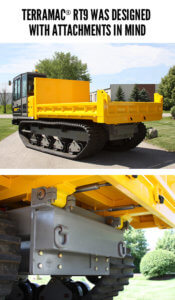 Attachments for Terramac Crawler Carriers