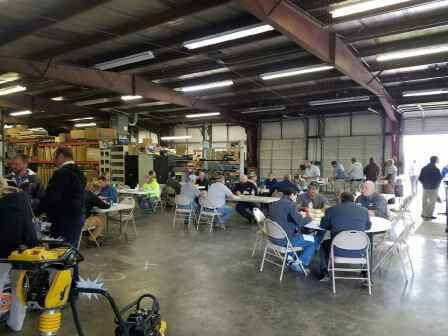 RT14R Tow and Show Lunch at Wilson Equipment