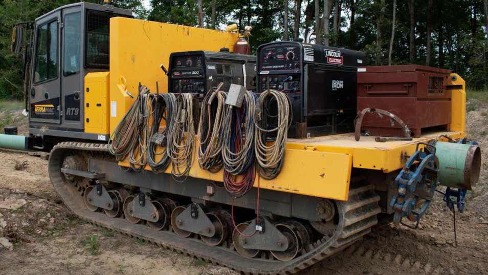 Pipeline Systems' RT9 with Weld Deck Attachment