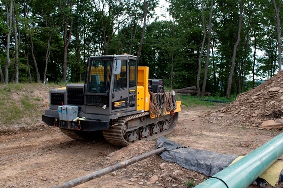 Terramac RT9 Equipped with Weld Deck