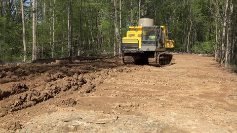 RT14R Hauling Underground Utility Materials