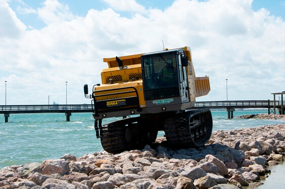 Terramac RT14R on Apollo Jobsite