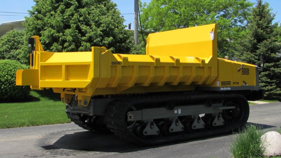 Terramac RT14 Concrete Chute