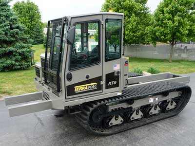 Concrete Chutes, Rubber Tracked Crawler Carriers