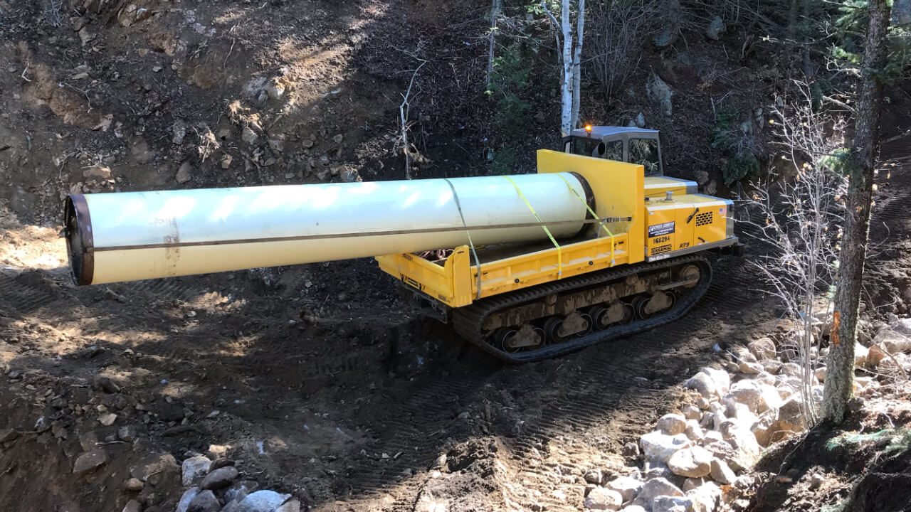 Terramac RT9 | Mid-Sized Rubber Tracked Crawler Carriers