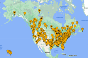 Terramac Dealer Coverage Map