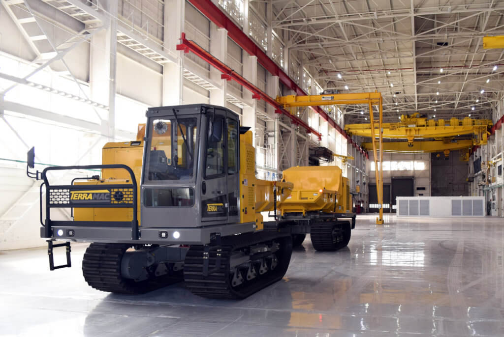 Inside Terramac St. Louis Manufacturing Facility