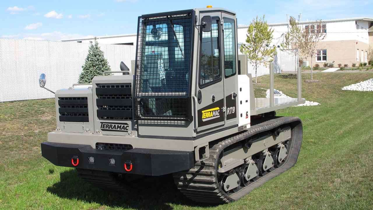 Terramac Rubber Tracked Carrier with Stake Bed